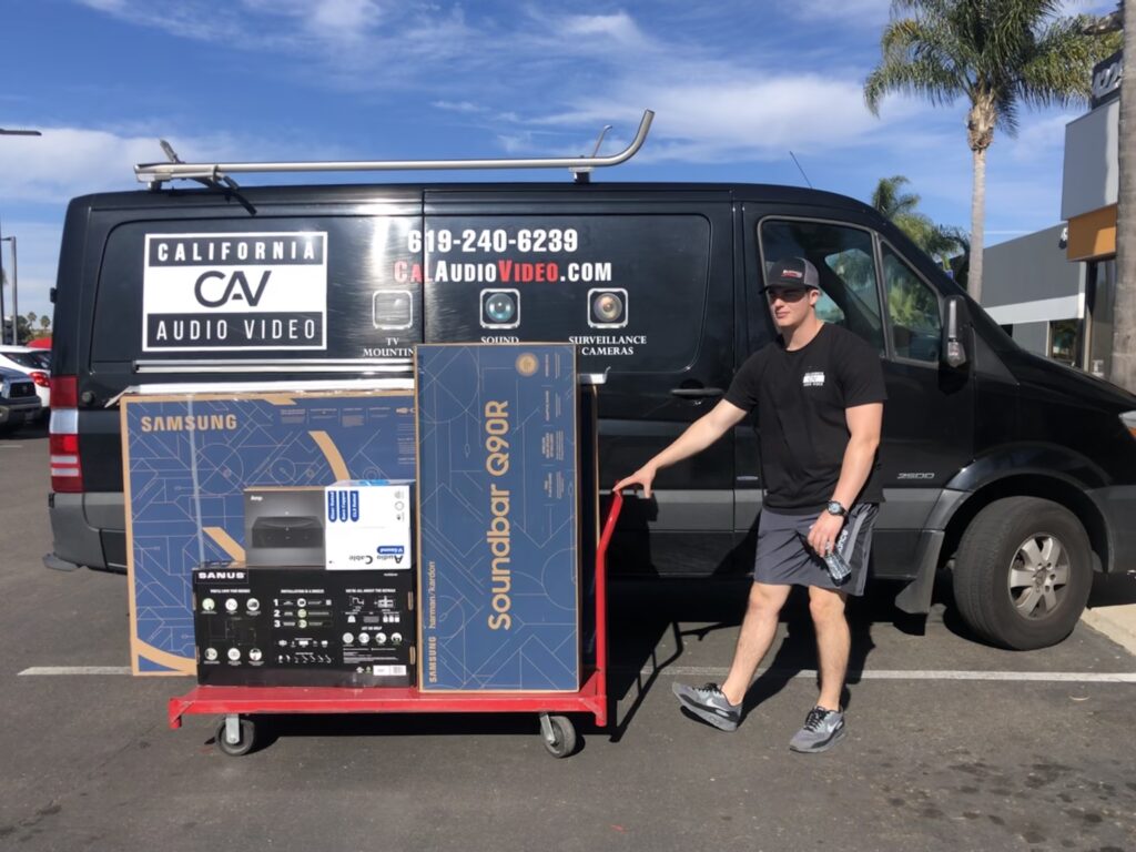 Complimentary TV delivery San Diego